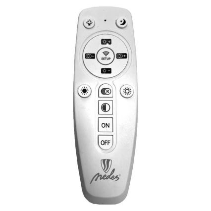 Dimbare LED bevestigde hanglamp LED/95W/230V 3000-6500K + afstandsbediening