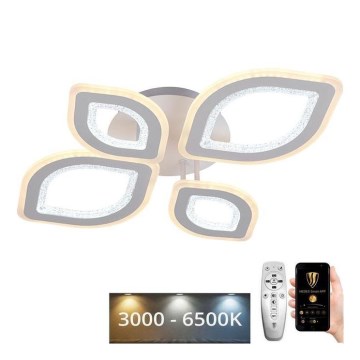Dimbare LED bevestigde hanglamp LED/95W/230V 3000-6500K + afstandsbediening