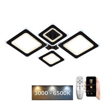 Dimbare LED bevestigde hanglamp LED/95W/230V 3000-6500K + afstandsbediening