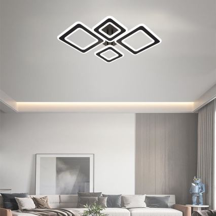 Dimbare LED bevestigde hanglamp LED/95W/230V 3000-6500K + afstandsbediening