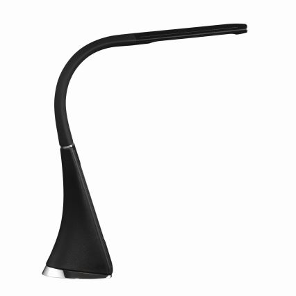 LED dimbare aanraaktafellamp met display LED/7W/5V zwart