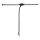 Dimbare LED bureaulamp met USB TENUIX DUO 2xLED/7W/5V 3000-6000K zwart