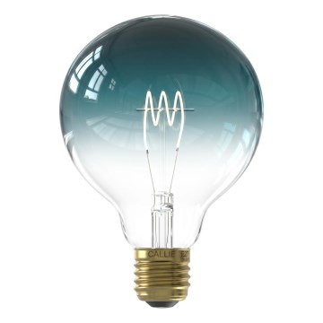 Dimbare LED-filamentlamp G125 E27/4W/230V 1800K blauw