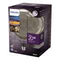 Dimbare LED-filamentlamp G200 E27/6,5W/230V 1800K