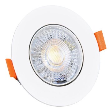 Dimbare LED hangende plafond verlichting ZITA LED/3/5/7W/230V 3000/4000/6000K diameter 9 cm wit