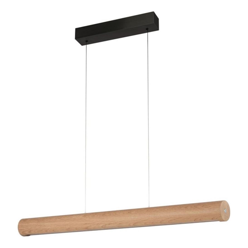 Dimbare LED hanglamp aan een koord CONOR LED/34,5W/230V eiken