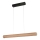 Dimbare LED hanglamp aan een koord CONOR LED/34,5W/230V eiken