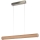Dimbare LED hanglamp aan een koord CONOR LED/34,5W/230V eiken