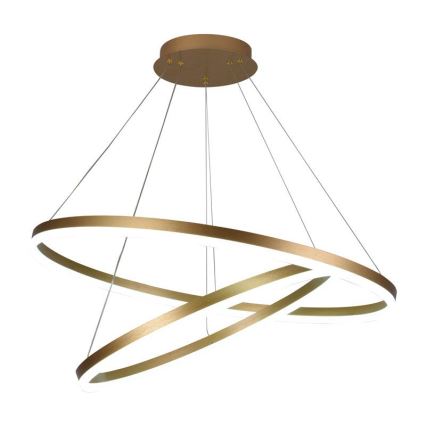 Dimbare LED hanglamp aan een koord LED/100W/230V 3000-6500K diameter 80 cm + afstandsbediening