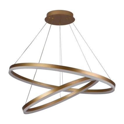 Dimbare LED hanglamp aan een koord LED/100W/230V 3000-6500K diameter 80 cm + afstandsbediening