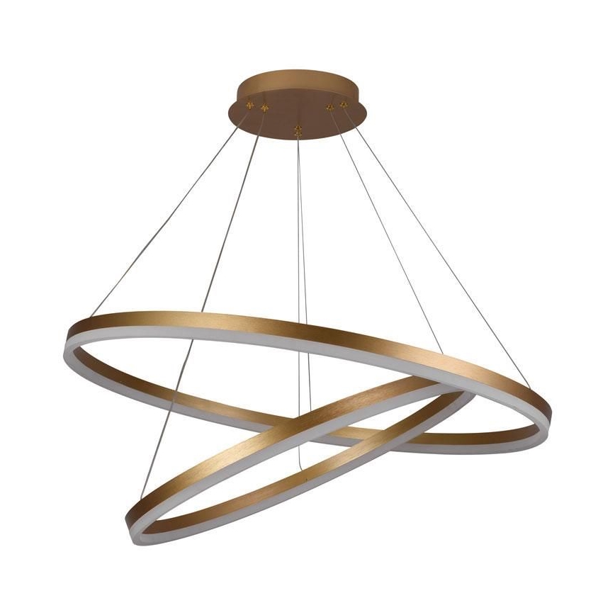 Dimbare LED hanglamp aan een koord LED/100W/230V 3000-6500K diameter 80 cm + afstandsbediening