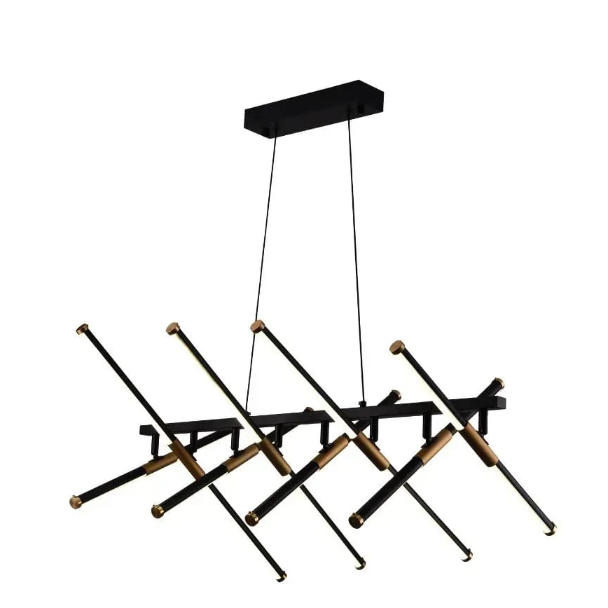 Dimbare LED hanglamp aan een koord LED/100W/230V 3000-6500K + afstandsbediening