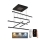 Dimbare LED hanglamp aan een koord LED/100W/230V 3000-6500K + afstandsbediening