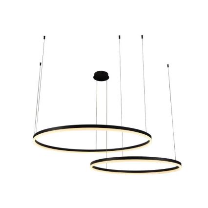 Dimbare LED hanglamp aan een koord LED/100W/230V 3000-6500K diameter 80 cm + afstandsbediening