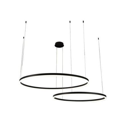 Dimbare LED hanglamp aan een koord LED/100W/230V 3000-6500K diameter 80 cm + afstandsbediening
