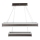 Dimbare LED hanglamp aan een koord LED/113W/230V 3000K bruin