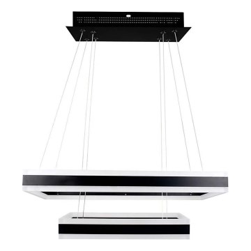 Dimbare LED hanglamp aan een koord LED/113W/230V 3000K zwart