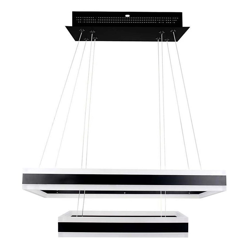 Dimbare LED hanglamp aan een koord LED/113W/230V 3000K zwart