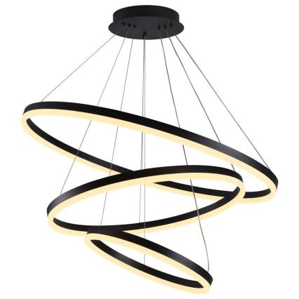 Dimbare LED hanglamp aan een koord LED/125W/230V 3000-6500K diameter 80 cm + afstandsbediening