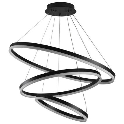 Dimbare LED hanglamp aan een koord LED/125W/230V 3000-6500K diameter 80 cm + afstandsbediening