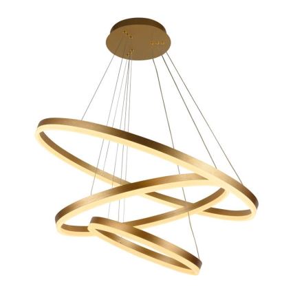 Dimbare LED hanglamp aan een koord LED/125W/230V 3000-6500K diameter 80 cm + afstandsbediening