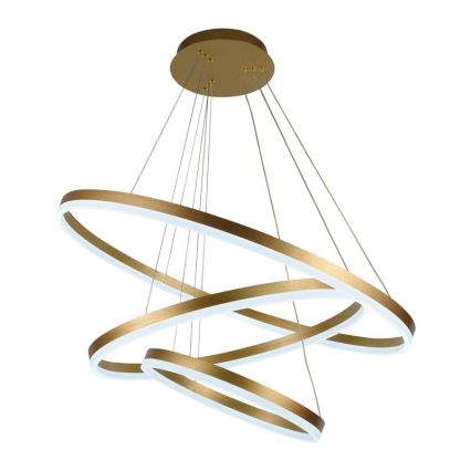 Dimbare LED hanglamp aan een koord LED/125W/230V 3000-6500K diameter 80 cm + afstandsbediening