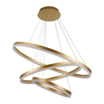 Dimbare LED hanglamp aan een koord LED/125W/230V 3000-6500K diameter 80 cm + afstandsbediening