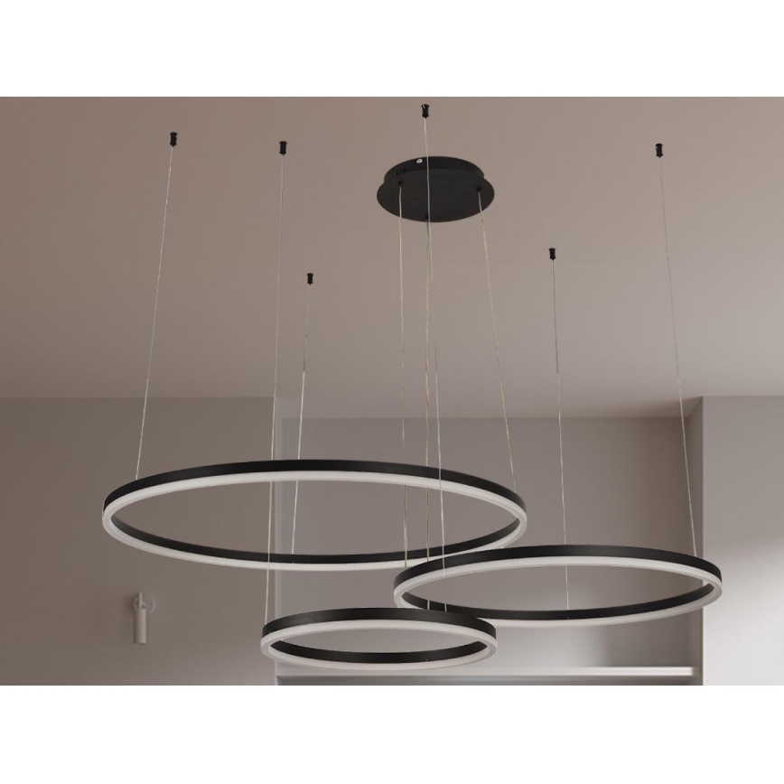 Dimbare LED hanglamp aan een koord LED/125W/230V 3000-6500K + afstandsbediening