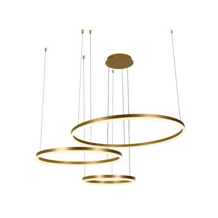 Dimbare LED hanglamp aan een koord LED/125W/230V 3000-6500K + afstandsbediening
