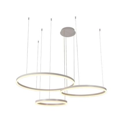 Dimbare LED hanglamp aan een koord LED/125W/230V 3000-6500K diameter 80 cm + afstandsbediening