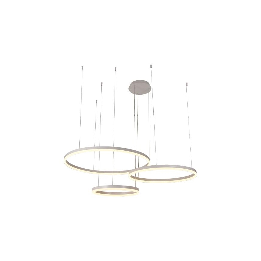 Dimbare LED hanglamp aan een koord LED/125W/230V 3000-6500K diameter 80 cm + afstandsbediening