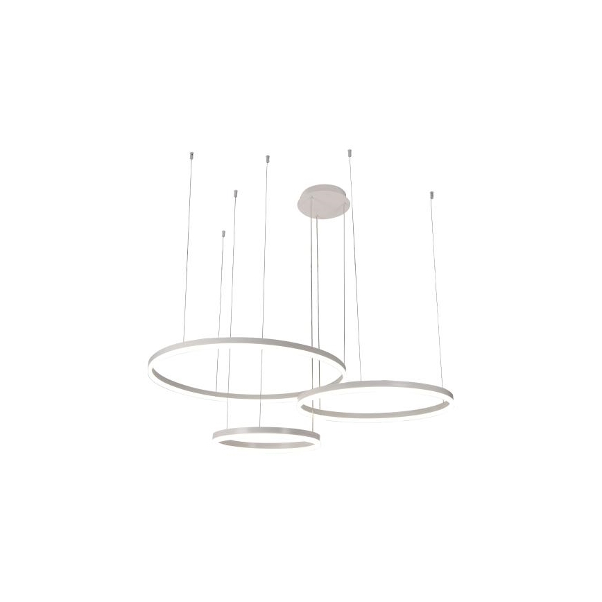 Dimbare LED hanglamp aan een koord LED/125W/230V 3000-6500K diameter 80 cm + afstandsbediening