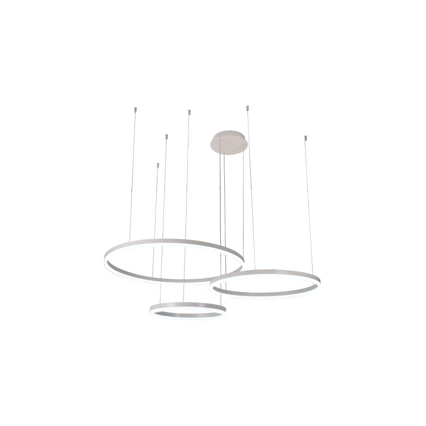 Dimbare LED hanglamp aan een koord LED/125W/230V 3000-6500K diameter 80 cm + afstandsbediening