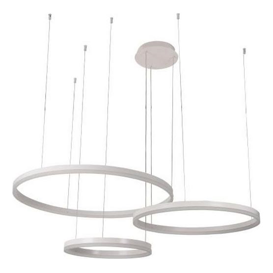 Dimbare LED hanglamp aan een koord LED/125W/230V 3000-6500K diameter 80 cm + afstandsbediening