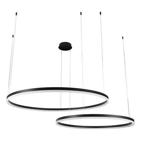 Dimbare LED hanglamp aan een koord LED/128W/230V 3000-6500K + afstandsbediening