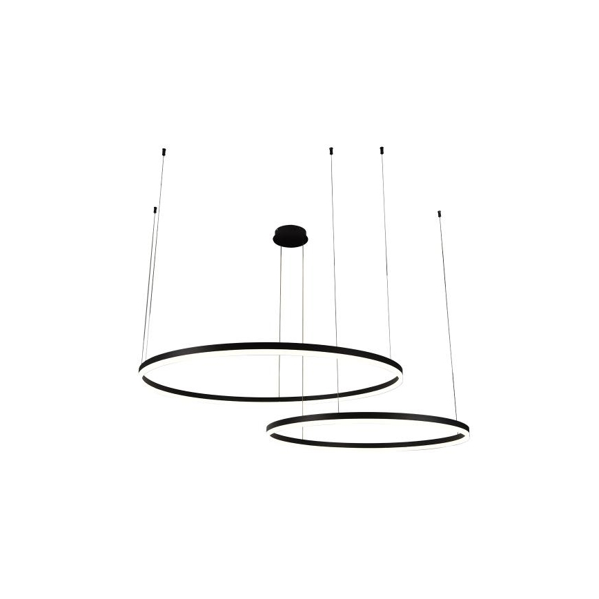 Dimbare LED hanglamp aan een koord LED/128W/230V 3000-6500K + afstandsbediening