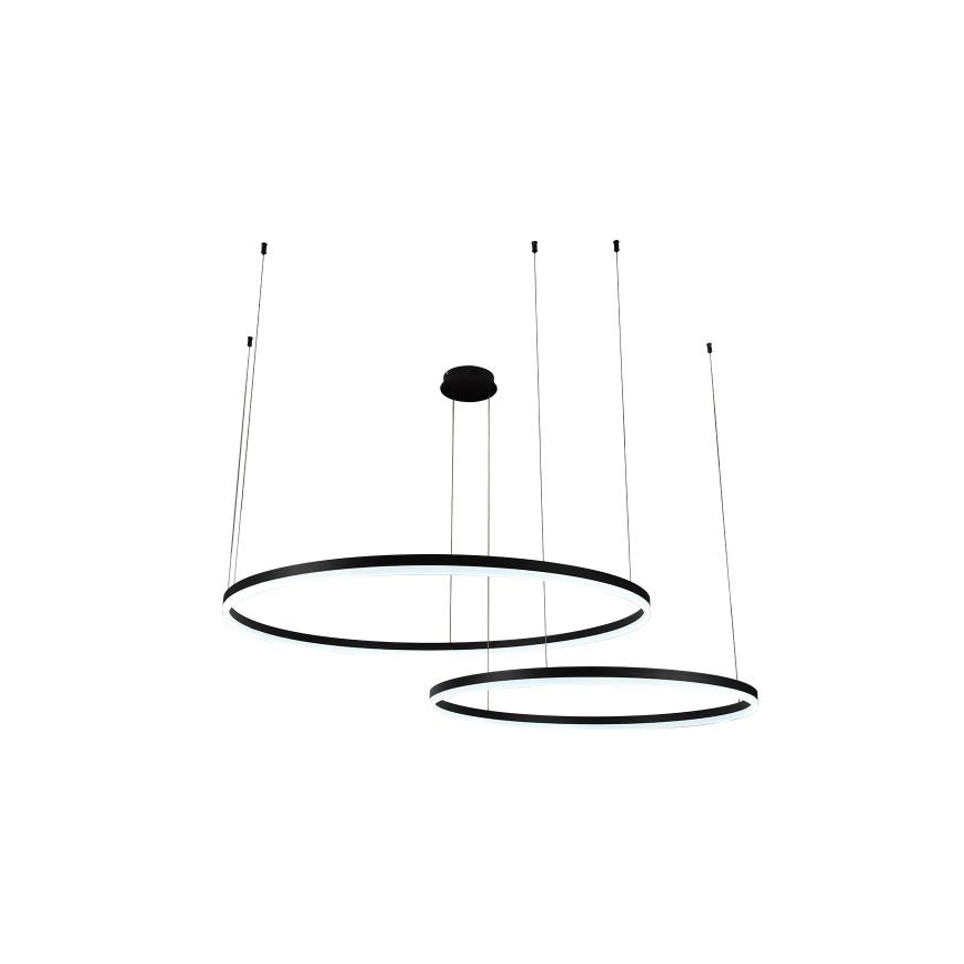 Dimbare LED hanglamp aan een koord LED/128W/230V 3000-6500K + afstandsbediening