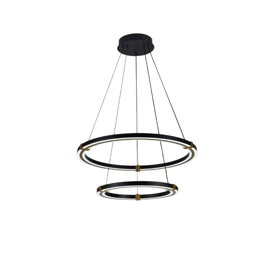 Dimbare LED hanglamp aan een koord LED/130W/230V 3000-6500K + afstandsbediening