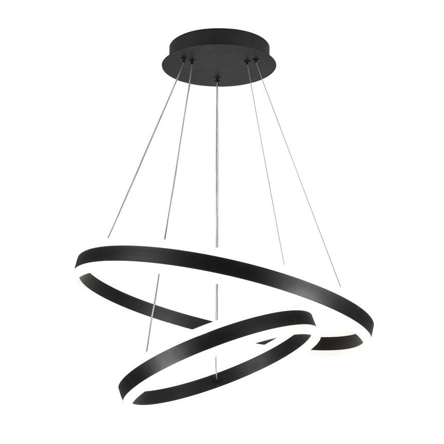 Dimbare LED hanglamp aan een koord LED/135W/230V 3000-6500K diameter 60 cm + afstandsbediening