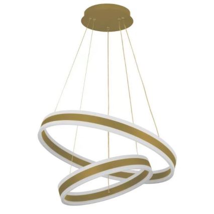 Dimbare LED hanglamp aan een koord LED/135W/230V 3000-6500K diameter 60 cm + afstandsbediening