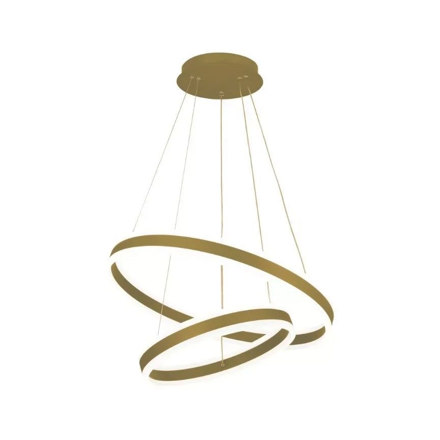 Dimbare LED hanglamp aan een koord LED/135W/230V 3000-6500K diameter 60 cm + afstandsbediening