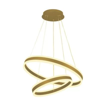 Dimbare LED hanglamp aan een koord LED/135W/230V 3000-6500K diameter 60 cm + afstandsbediening