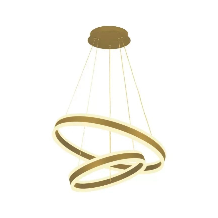 Dimbare LED hanglamp aan een koord LED/135W/230V 3000-6500K diameter 60 cm + afstandsbediening