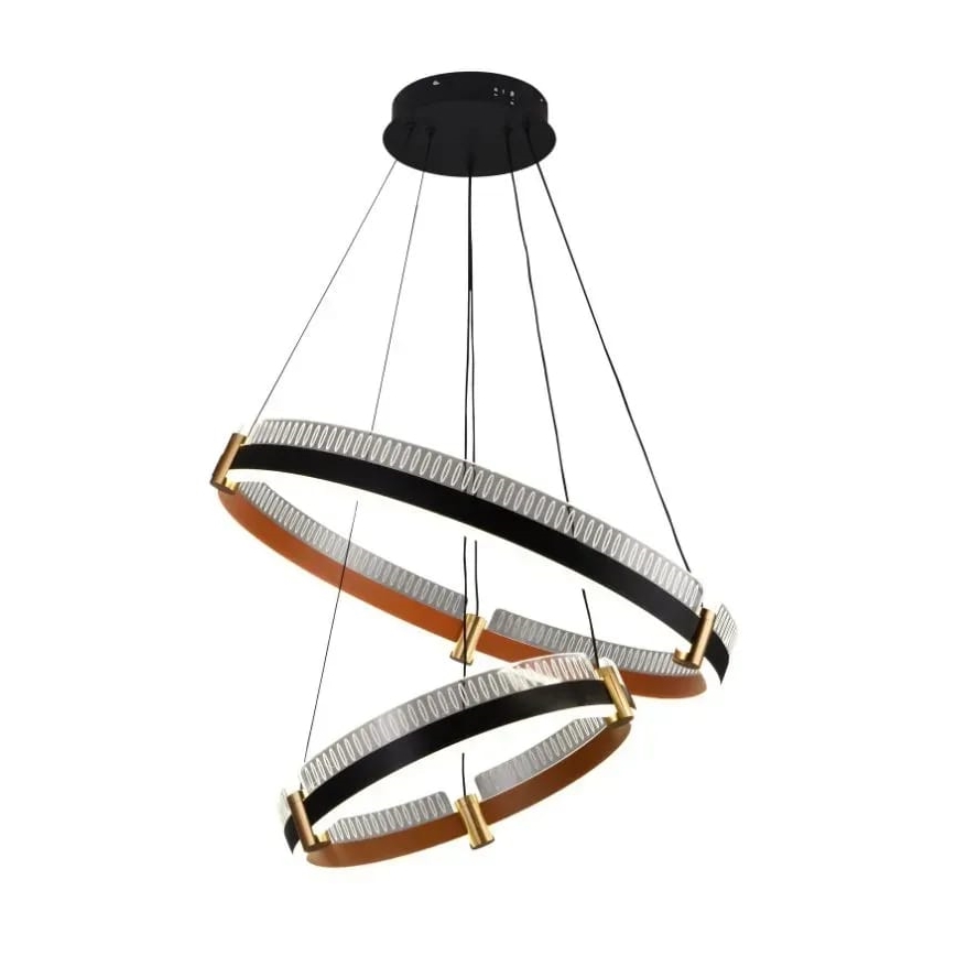 Dimbare LED hanglamp aan een koord LED/140W/230V 3000-6500K + afstandsbediening