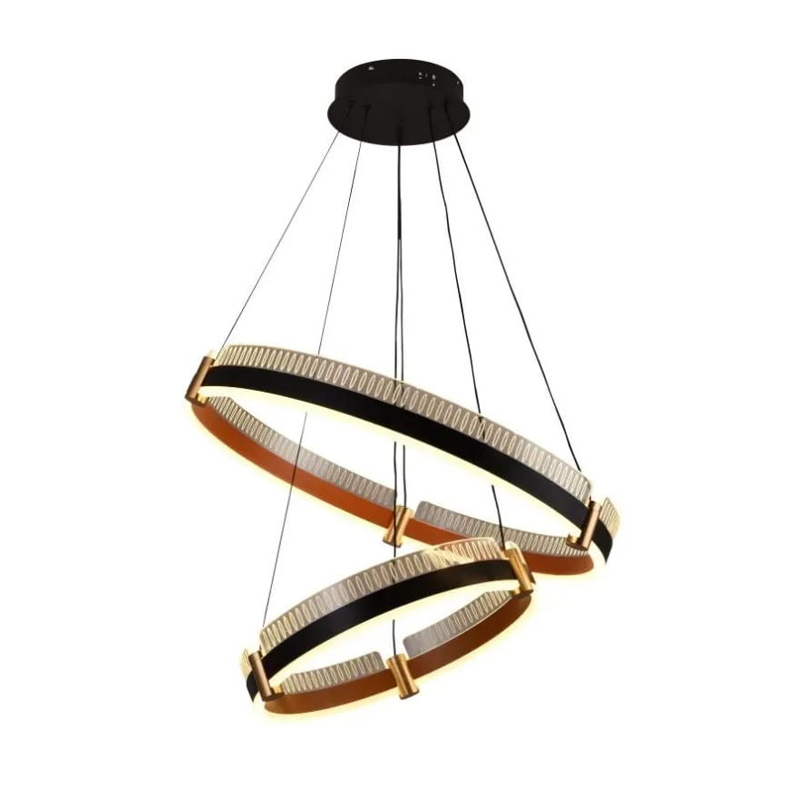Dimbare LED hanglamp aan een koord LED/140W/230V 3000-6500K + afstandsbediening