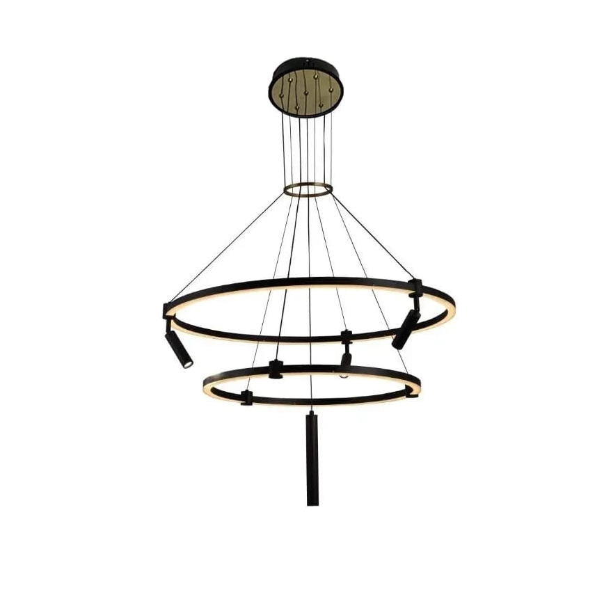 Dimbare LED hanglamp aan een koord LED/140W/230V 3000-6500K + afstandsbediening