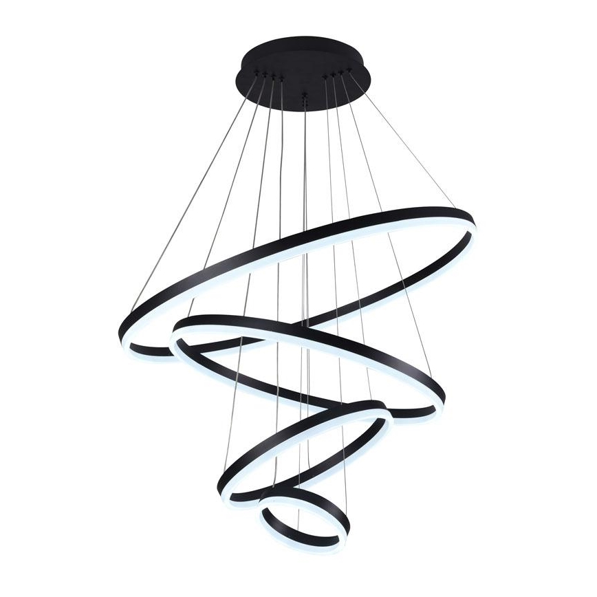 Dimbare LED hanglamp aan een koord LED/165W/230V 3000-6500K diameter 80 cm + afstandsbediening
