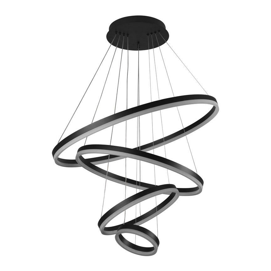 Dimbare LED hanglamp aan een koord LED/165W/230V 3000-6500K diameter 80 cm + afstandsbediening