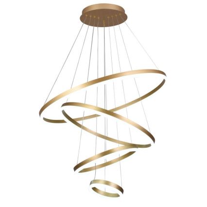 Dimbare LED hanglamp aan een koord LED/165W/230V 3000-6500K diameter 80 cm + afstandsbediening