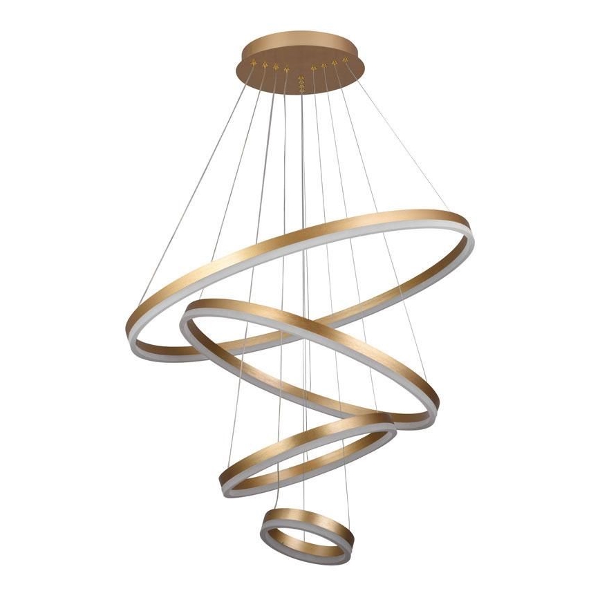 Dimbare LED hanglamp aan een koord LED/165W/230V 3000-6500K diameter 80 cm + afstandsbediening